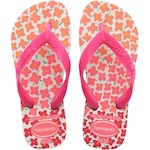 Chinelo Havaianas Kids Flores - Infantil ROSA