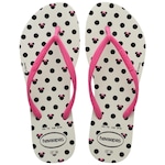 Chinelo Havaianas Slim Disney - Feminino BRANCO