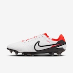 Chuteira de Campo Nike Tiempo 10 Pro - Adulto BRANCO