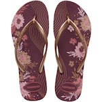 Chinelo Havaianas Slim Organic - Feminino ROXO