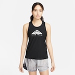 Camiseta Regata Nike Dri-Fit Trail - Feminina PRETO