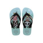 Chinelo Havaianas Minecraft - Infantil AZUL