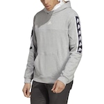 Blusão com Capuz adidas Brand Love - Masculino CINZA