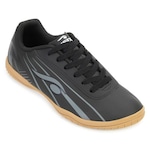 Chuteira Futsal D´Six Dx23-6201 - Adulto PRETO/CINZA