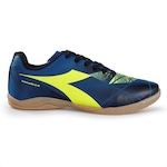 Chuteira Futsal Diadora Squadra II - Infantil AZUL