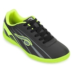 Chuteira Futsal D´Six Dx23-6201 - Adulto PRETO/VERDE