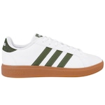 Tênis adidas Grand Court Base 2.0 - Masculino BRANCO/MARROM