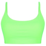 Top Fitness com Bojo Run More Leve Sustentação - Feminino VERDE