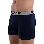 Cueca Boxer Lupo Microfibra Cós com Chanfro - Adulto AZUL