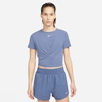 Camiseta Nike Dri-Fit One Luxe - Feminina AZUL