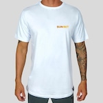 Camiseta WSS Brasil Sunset Back Prime - Masculina BRANCO