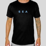 Camiseta WSS Brasil Sea Prime - Masculina PRETO