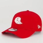 Boné New Era Vacation 920  - Strapback - Adulto VERMELHO