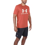 Camiseta Under Armour Sportstyle Logo - Masculina VERMELHO