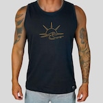 Camiseta Regata WSS Brasil Sunset Line Prime - Masculina PRETO