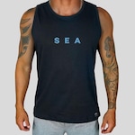 Camiseta Regata WSS Brasil Sea Prime - Masculina PRETO