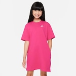 Vestido Nike Sportswear - Infantil PRETO/VERMELHO