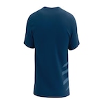 Camisa Compressport Treino Logo - Unissex AZUL ESCURO