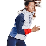 Jaqueta Under Armour Woven Colorblock Full-Zip - Feminina BRANCO