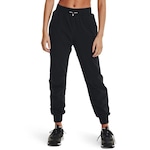 Calça Under Armour de Treino Rush Woven - Feminina PRETO