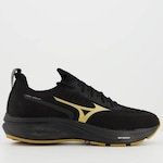 Tênis Mizuno Cool Ride 2 Masculino PRETO/OURO