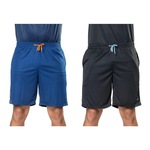 Bermuda Elite Comfort - 2 Unidades - Masculina AZUL/PRETO