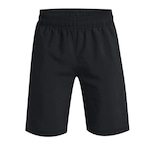 Short Under Armour Woven-Boys - Infantil PRETO