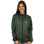 Jaqueta com Capuz Corta Vento Wss Shape - Feminina VERDE