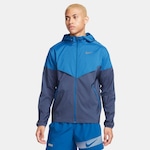 Jaqueta com Capuz Nike Repel Windrunner - Masculina AZUL