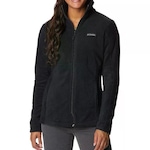 Jaqueta sem Capuz Columbia Fleece Basin Trail III - Feminina PRETO