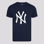 Camiseta New Era mlb New York Yankees Essentials Duo - Masculina AZUL ESCURO