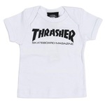 Camiseta Thrasher Skate Mag Baby - Infantil BRANCO