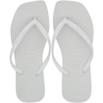 Chinelo de Dedo Havaianas Slim Square Basic - Feminino BRANCO