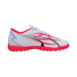 Chuteira Society Puma Ultra Play Tt Jr Bdp - Infantil BRANCO/ROSA