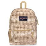 Mochila Jansport Cross Town Batik Houndstoo - 26 Litros BEGE