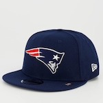 Boné Aba Reta New Era Nfl New England Patriots Classic 950 - Strapback - Adulto AZUL ESCURO