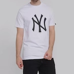 Camiseta New Era mlb New York Yankees Essentials Duo - Masculina BRANCO