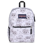 Mochila Jansport Cross Town Anime Emotions - 26 Litros BRANCO