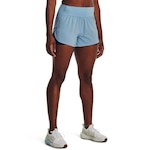 Shorts Under Armour Flex Woven 2 Em 1 - Feminino AZUL