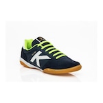 Chuteira Futsal Kelme Elite Couro Fs - Adulto AZUL/BRANCO