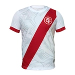 Camisa do Internacional Classic Colorado Retrômania - Masculina BRANCO/VERMELHO