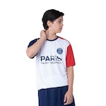 Camisa Psg Símbolo Balboa - Infantil BRANCO