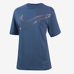 Camiseta Nike Sportswear Shine - Feminina CINZA