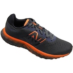 Tênis New Balance M520 V8 Flexível - Masculino PRETO/LARANJA