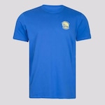 Camiseta New Era NBA Golden State Warriors Core - Masculina AZUL