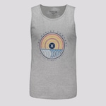 Camiseta Regata Hurley Multi Circle - Masculina CINZA