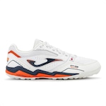 Chuteira Society Joma Fs Reactive - Adulto BRANCO/LARANJA