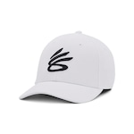 Boné Aba Curva Under Armour Curry - Snapback - Adulto BRANCO