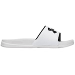 Chinelo Slide Under Armour Daily - Masculino BRANCO/PRETO