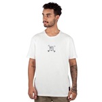 Camiseta Oakley Back To Skull - Masculina BRANCO